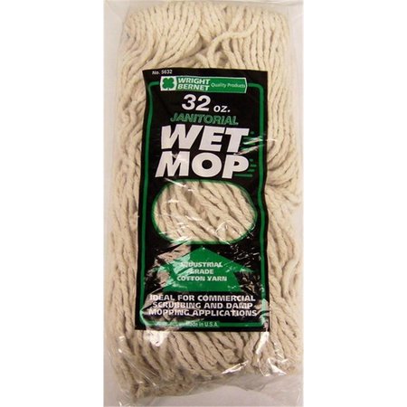 D.Q.B INDUSTRIES 12691 32 oz Cotton Wet Mop Head 461956328